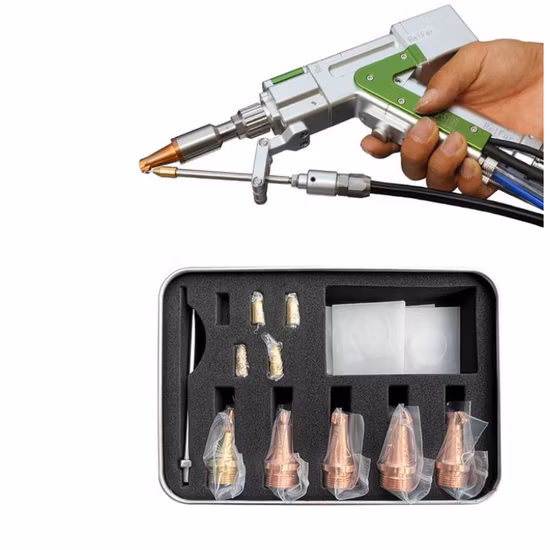 Máquina cortadora de limpieza y soldadura láser portátil 3 en 1 para eliminación de óxido con láser Raycus de 3000W