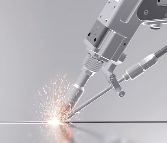 Venta caliente de la Feria de Cantón 3 en 1 máquina de limpieza láser de fibra de mano para corte y limpieza de soldadura