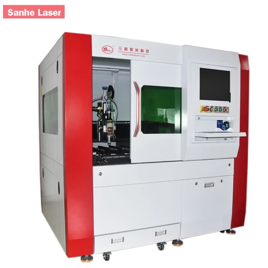 Máquina cortadora láser de alta precisión de chapa metálica CNC, fabricante chino OEM/ODM, con carcasa cerrada Ipg/Raycus/Max